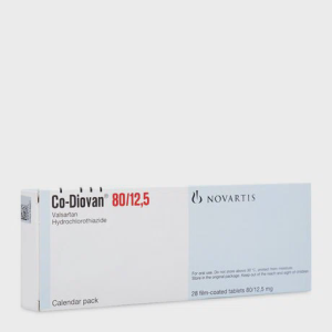 Viên nén Co-Diovan 80mg/12.5mg điều trị tăng huyết áp (2 vỉ x 14 viên)