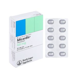 Viên nén Micardis 40mg điều trị tăng huyết áp (3 vỉ x 10 viên)