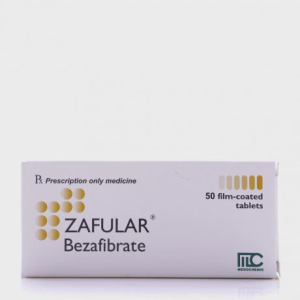 Viên nén Zafular 200mg điều trị tăng cholesterol máu, giảm mỡ máu (5 vỉ x 10 viên)