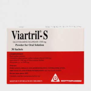Bột pha uống Viartril S 1500mg giảm triệu chứng thoái hóa khớp gối (hộp 30 gói)