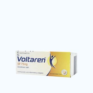 Viên giải phóng có kiểm soát Voltaren SR FCT 75mg trị viêm và giảm đau khớp (10 vỉ x 10 viên)
