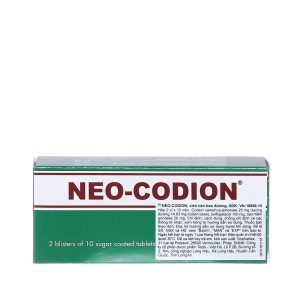 Neo-codion (2 vỉ x 10 viên) – Giảm ho khan hiệu quả cho người lớn