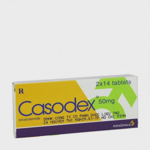 Viên nén bao phim Casodex điều trị ung thư tiền liệt tuyến (2 vỉ x 14 viên)
