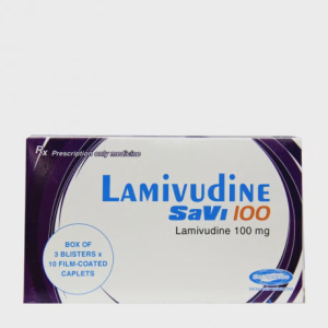 Viên nén Savi Lamivudine100mg điều trị bệnh viêm gan siêu vi B mạn tính (3 vỉ x 10 viên)
