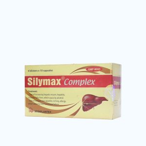 Viên nang Silymax complex điều trị viêm gan, xơ gan (6 vỉ x 10 viên)