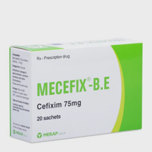 Cốm pha uống Mecefix - B.E 75mg kháng sinh điều trị nhiễm khuẩn (hộp 20 gói)