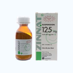 Cốm pha Zinnat Sus 125mg 50ml