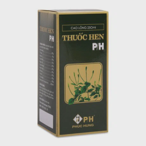 Siro Hen PH Phúc Hưng trị hen, viêm phế quản và phổi tắt nghẽn mạn tính (chai 250ml)