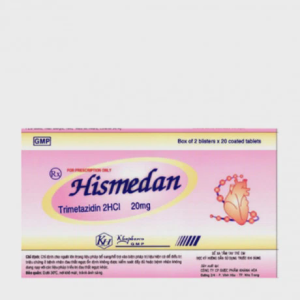 Viên nén Hismedan 20mg Khánh Hòa điều trị đau thắt ngực ổn định (2 vỉ x 20 viên)