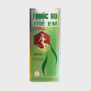 Thuốc ho trẻ em OPC 90ml điều trị viêm nhiễm đường hô hấp, ho gió, ho có đàm, đau họng (Chai 90ml)