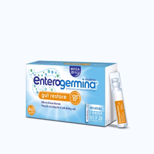 Enterogermina Gut Restore (Hộp 20 ống x 5ml) – Phục hồi vi sinh, khỏe tiêu hóa