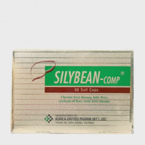 Viên nang Silybean Comp hỗ trợ điều trị bệnh gan mãn tính, gan nhiễm mỡ, xơ gan (6 vỉ x 10 viên)