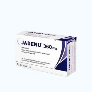 Thuốc Jadenu 360mg Novartis điều trị quá tải sắt mạn tính (3 vỉ x 10 viên)