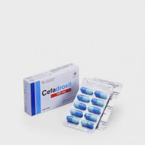 Viên nang Cefadroxil 500mg Domesco điều trị nhiễm khuẩn (2 vỉ x 10 viên)