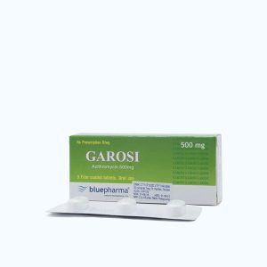 Viên nén Garosi 500mg điều trị nhiễm khuẩn đường hô hấp (1 vỉ x 3 viên)