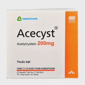 Thuốc long đờm, làm dịu cơn ho Acecyst 200mg (Hộp 30 gói)