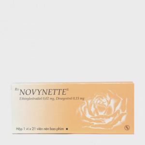 Viên nén bao phim Novynette ngừa thai dùng hàng ngày (1 vỉ x 21 viên)