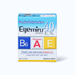 Eyemiru 40EX 15ml – Bảo vệ mắt, giảm mỏi mắt, sáng tinh anh
