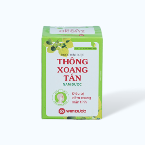 Viên nang Thông xoang Tán Nam Dược điều trị viêm mũi, viêm xoang (hộp 50 viên)