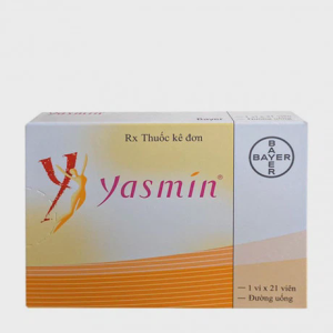 Viên nén Yasmin 0,03mg/3mg thuốc tránh thai hàng ngày (1 vỉ x 21 viên)