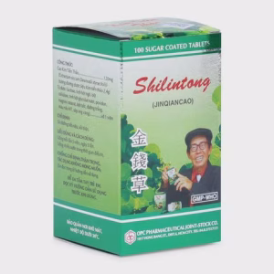 Viên nén bao đường Kim tiền thảo điều trị sỏi đường tiết niệu, sỏi thận (hộp 100 viên)