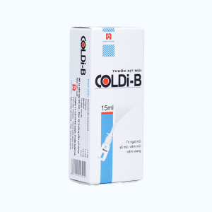 Thuốc xịt mũi Coldi-B trị viêm xoang, viêm mũi, nghẹt mũi, sổ mũi, hắt hơi (chai 15ml)