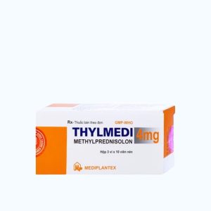 Viên nén Thymedi 4mg kháng viêm, điều trị viêm thấp khớp, chống dị ứng (3 vỉ x 10 viên)