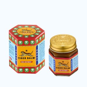 Cao xoa Tiger Balm Red trị cảm cúm, sổ mũi, nghẹt mũi, chóng mặt, say tàu xe (hộp 30g)