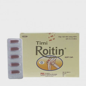 Viên nang Timi Roitin điều trị các bệnh lý thần kinh ngoại biên (24 vỉ x 5 viên)