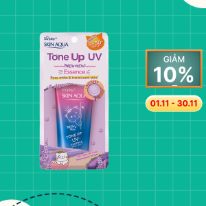 Tinh Chất Chống Nắng SUNPLAY Skin Aqua Tone Up Lavender Hiệu Chỉnh Sắc Da SPF50+/PA++++ (Chai 50g)