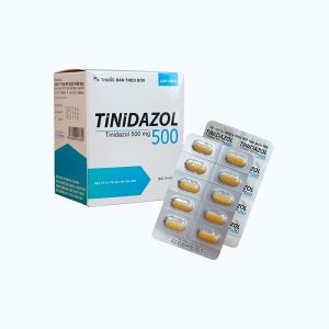 Viên nén TINIDAZOL 500MG điều triị nhiễm khuẩn (10 vỉ x 10 viên)