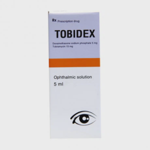 Thuốc nhỏ mắt Tobidex Bidiphar điều trị viêm mắt (chai 5ml)