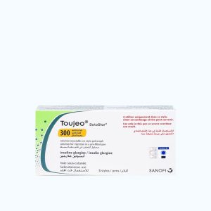 Dung dịch tiêm Toujeo Solostar điều trị đái tháo đường (5 bút tiêm nạp sẵn thuốc x 1.5ml)