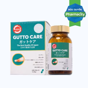 TPBVSK GUTTO CARE Hỗ Trợ Cải Thiện Chỉ Số Axit Uric (Hộp 60 viên)