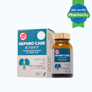 TPBVSK NEPHRO CARE Hỗ Trợ Giảm Nguy Cơ Phì Đại Tiền Liệt Tuyến Lành Tính (Hộp 60 viên)