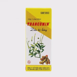 Dầu thuốc Trancumin trị bỏng, giúp vết thương mau lành (chai 25ml)