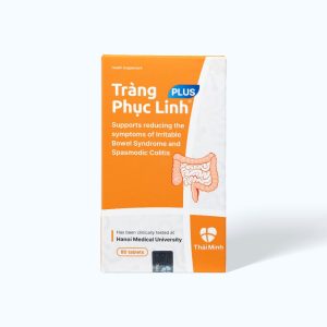 Viên uống Thái Minh Tràng phục linh Plus giúp giảm các triệu chứng của viêm đại tràng (80 viên)