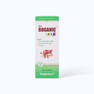 Siro Boganic Kid thanh nhiệt, hỗ trợ giảm táo bón cho trẻ (Chai 100ml)
