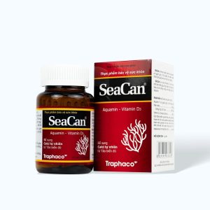Viên uống TRAPHACO SeaCan bổ sung calci tự nhiên (Hộp 60 viên)