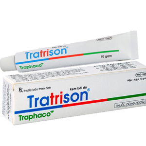 Thuốc dùng ngoài Tratrison trị nhiễm khuẩn, nhiễm nấm, viêm da (tuýp 10g)