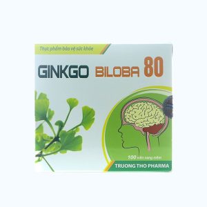 Viên uống Trường Thọ Ginkgo Biloba 80mg (Hộp 100 viên)