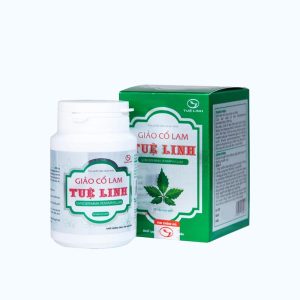 Viên uống Tuệ Linh Giảo Cổ Lam hỗ trợ giảm mỡ máu, ngừa xơ vữa (Hộp 100 viên)