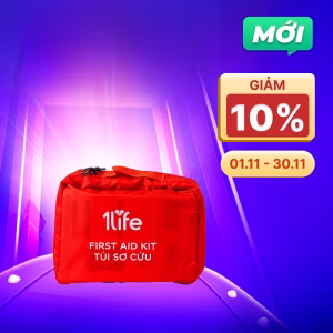 Túi sơ cứu cá nhân cao cấp dành cho du lịch, thể thao (60 món/túi)