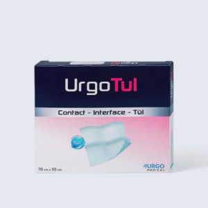 Gạc Lưới Vô Trùng Chống Dính URGOTUL bảo vệ vết thương cấp tính và mãn tính 10cm x 10cm (10 Miếng)