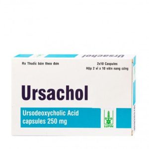 Viên nang cứng Ursachol 250mg điều trị bệnh nhân xơ gan mật nguyên phát (2 vỉ x 10 viên)