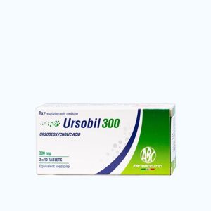 Viên nén Ursobil ABC Farmaceutici điều trị sỏi mật, cải thiện chức năng gan (3 vỉ x 10 viên)