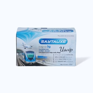 Nước uống Usvip hỗ trợ giảm say tàu xe (Hộp 10 chai x 30ml)