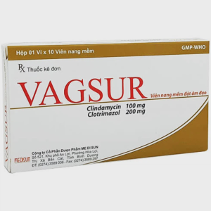 Vagsur Vaginal Softcap (1 vi x 10 vien)