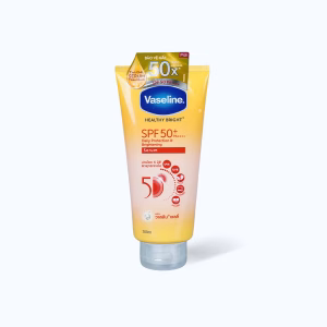 Tinh chất dưỡng thể Vaseline Healthy Bright Spf 50+ (Tuýp 300ml)