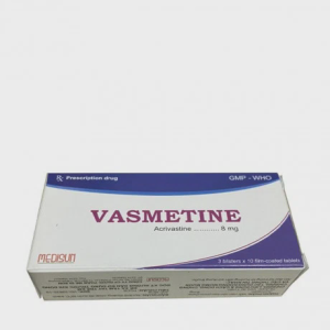 Viên nén bao phim Vasmetine 8mg điều trị triệu chứng dị ứng, mày đay (3 vỉ x 10 viên)